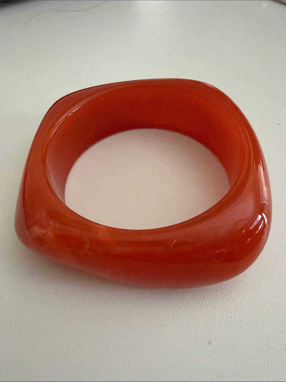Square Resin Bangle-NWOT